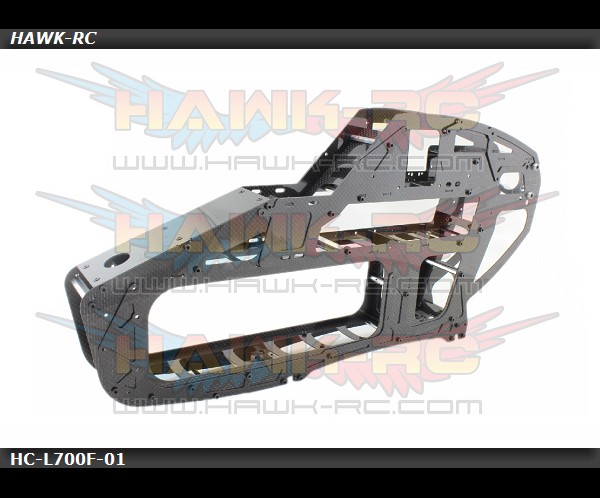 Hawk Creation 1mm Complete Main Frame For LOGO 700 